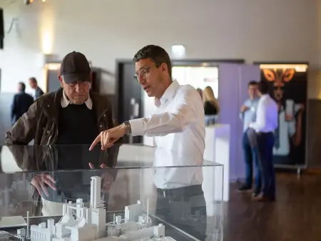 Miniatur der DR-Anlage