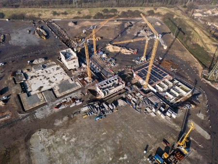 Baufeld Direktreduktionsanlage